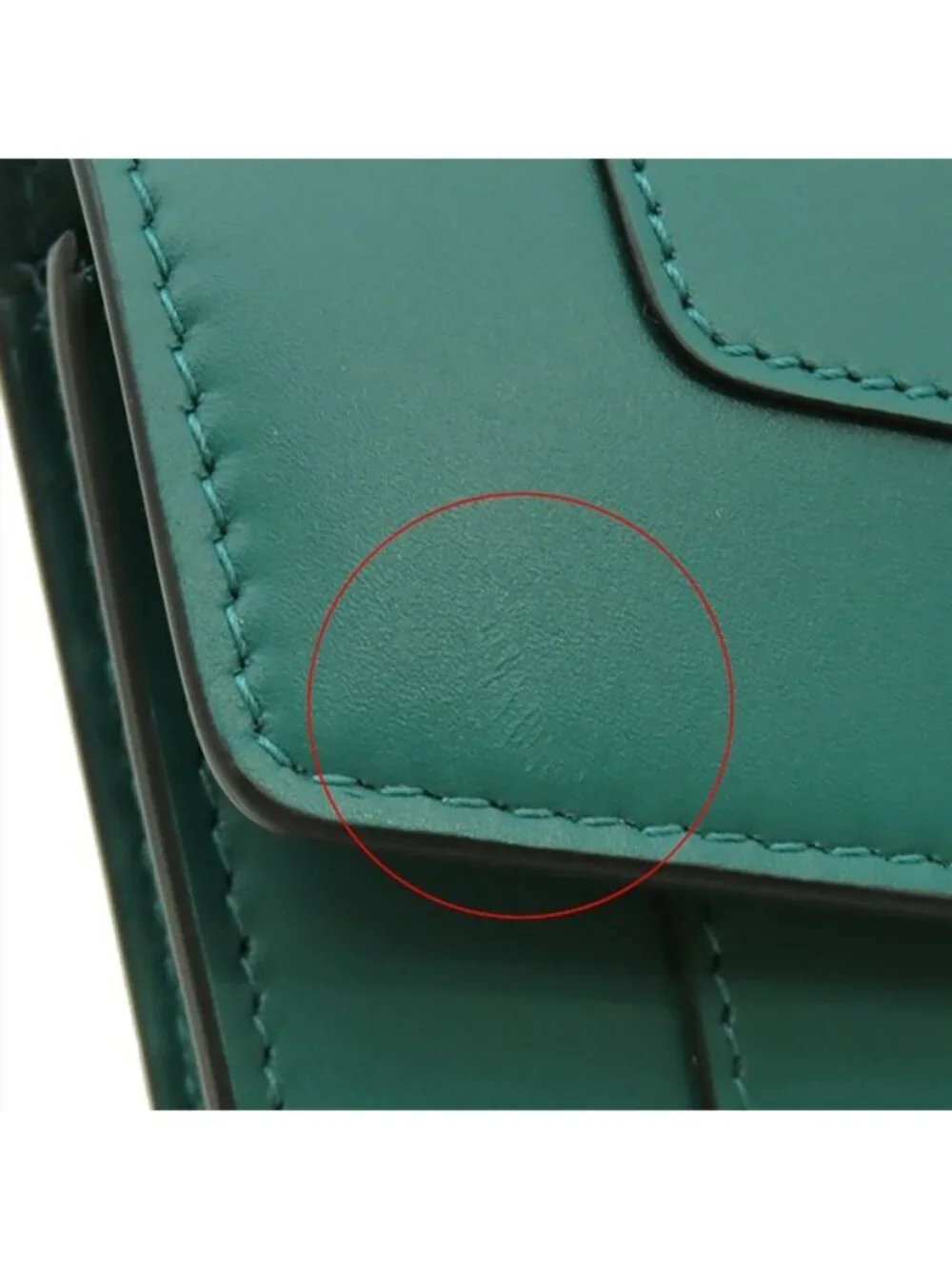Bvlgari Wallet Serpenti Forever Large Calfskin Green Gold Bifold Billfold